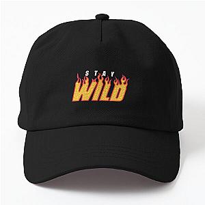 Stay Wild Fire Ben Azelart   Dad Hat