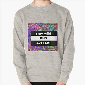 stay wild ben azelart Pullover Sweatshirt