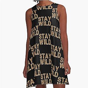 Ben Azelart Stay Wild   A-Line Dress