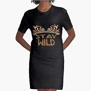 stay wild ben azelart hoodie   Graphic T-Shirt Dress