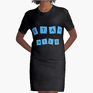 stay wild ben azelart  Graphic T-Shirt Dress