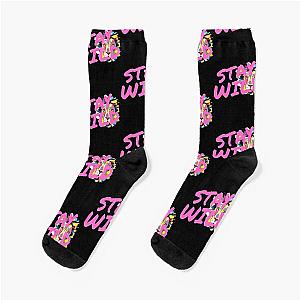 stay wild ben azelart           Socks