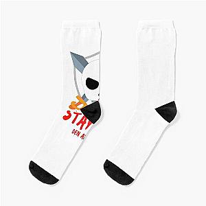 Stay wild ben azelart Socks