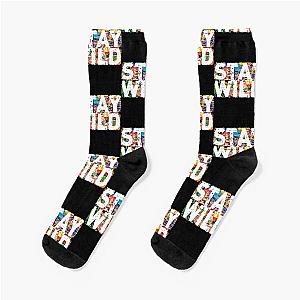 stay wild ben azelart  Socks