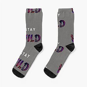 Stay Wild Ben Azelart Socks