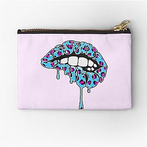 Ben Azelart Merch New Stay Wild Lip Zipper Pouch