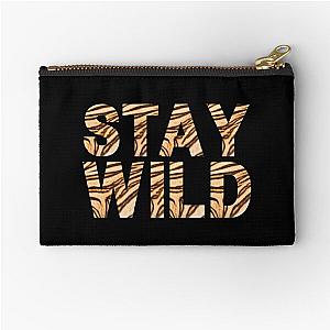 Ben Azelart Stay Wild   Zipper Pouch