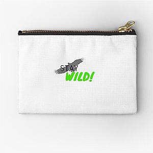 STAY WIILD BEN AZELART Zipper Pouch