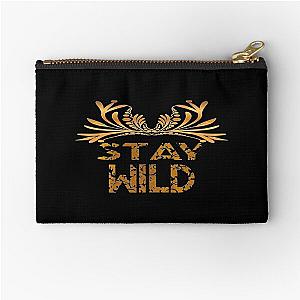 stay wild ben azelart hoodie   Zipper Pouch