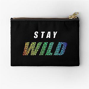 Stay Wild Exclusive Ben Azelart    Zipper Pouch