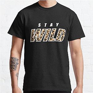 Stay WILD Ben Azelart leopard merch Classic T-Shirt