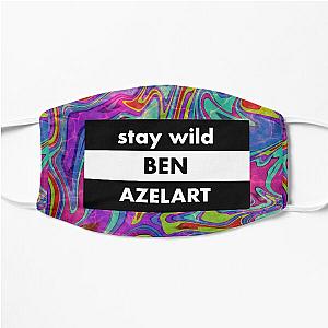 stay wild ben azelart Flat Mask