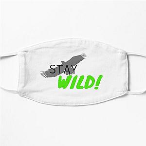 STAY WIILD BEN AZELART Flat Mask