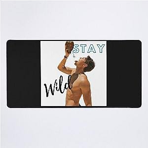 Ben Azelart Stay Wild Alzert ben Desk Mat