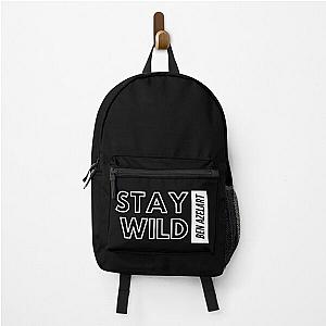 of Stay wild ben azelart Backpack