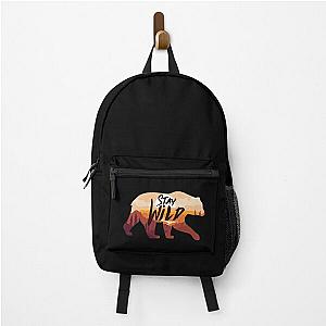 Stay Wild Ben azelart        Backpack