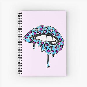 Ben Azelart Merch New Stay Wild Lip Spiral Notebook