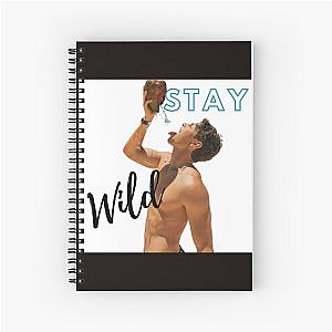 Ben Azelart Stay Wild Alzert ben Spiral Notebook