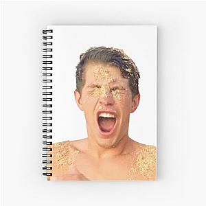 Ben Azelart - Sand in face Spiral Notebook