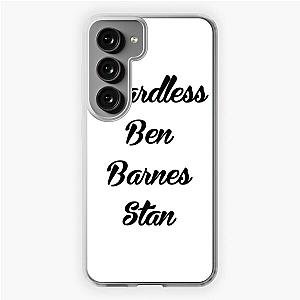 Beardless Ben Barnes Stan, Black  Samsung Galaxy Soft Case