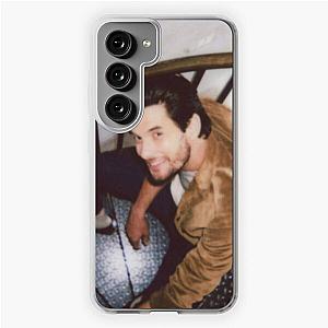 Ben Barnes posing in the stairs  Samsung Galaxy Soft Case