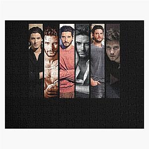 Mens Womens Ben Barnes Collage - Leo Zodiac Gifts For Movie Fans Jigsaw Puzzle