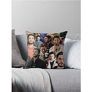 Ben Barnes Collage Throw Pillow