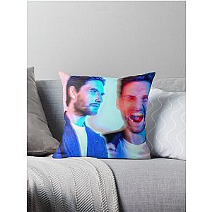 Ben Barnes - BluePink Light Throw Pillow