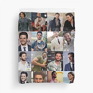 Ben Barnes Collage Duvet Cover