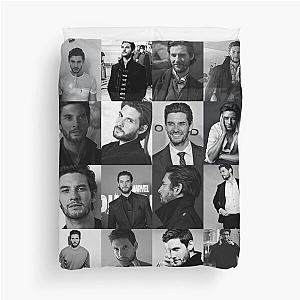 Ben Barnes Collage Duvet Cover