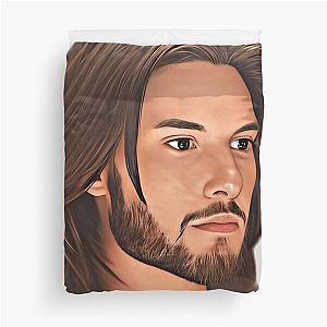 Ben Barnes as King Caspian Duvet Cover