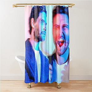 Ben Barnes - BluePink Light Shower Curtain