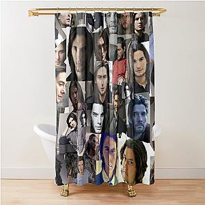 Ben Barnes Photo Collage Assorted Shower Curtain