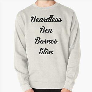 Beardless Ben Barnes Stan, Black  Pullover Sweatshirt