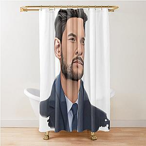 Ben Barnes as Billy Russo Shower Curtain