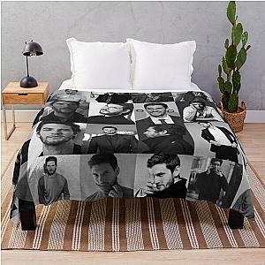 Ben Barnes Collage Throw Blanket