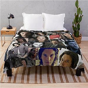 Ben Barnes Photo Collage Assorted Throw Blanket