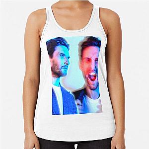 Ben Barnes - BluePink Light Racerback Tank Top