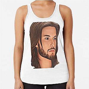 Ben Barnes as King Caspian Racerback Tank Top