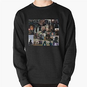 Ben Barnes and Jessie Mei Li Collage DarkLina Pullover Sweatshirt