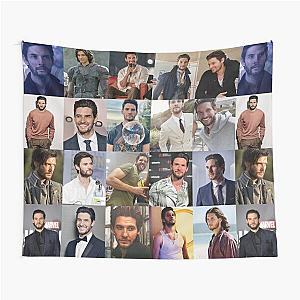 Ben Barnes Collage Tapestry