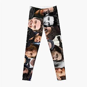 ben barnes photo collage Leggings