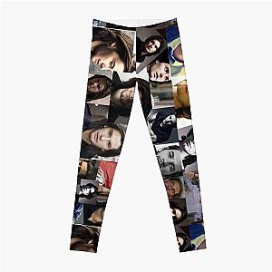 Lateral Ben Barnes Photo Collage Leggings