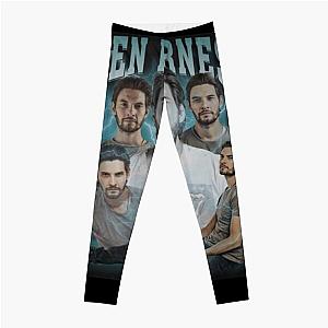 You Need Ben Barnes - Vintage Blue Green Gifts For Music Fan Leggings