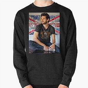 Ben Barnes on his Piano Pullover Sweatshirt