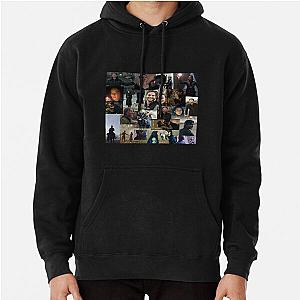 Ben Barnes and Jessie Mei Li Collage DarkLina Pullover Hoodie