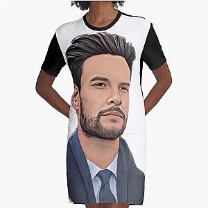 Ben Barnes as Billy Russo Graphic T-Shirt Dress