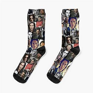 Ben Barnes Photo Collage Assorted Socks