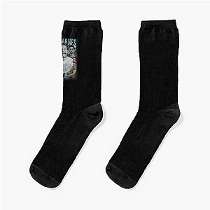 Ben Barnes vintage blue green Socks