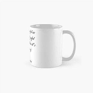 Ben Barnes 'Thoughts' Quote Classic Mug